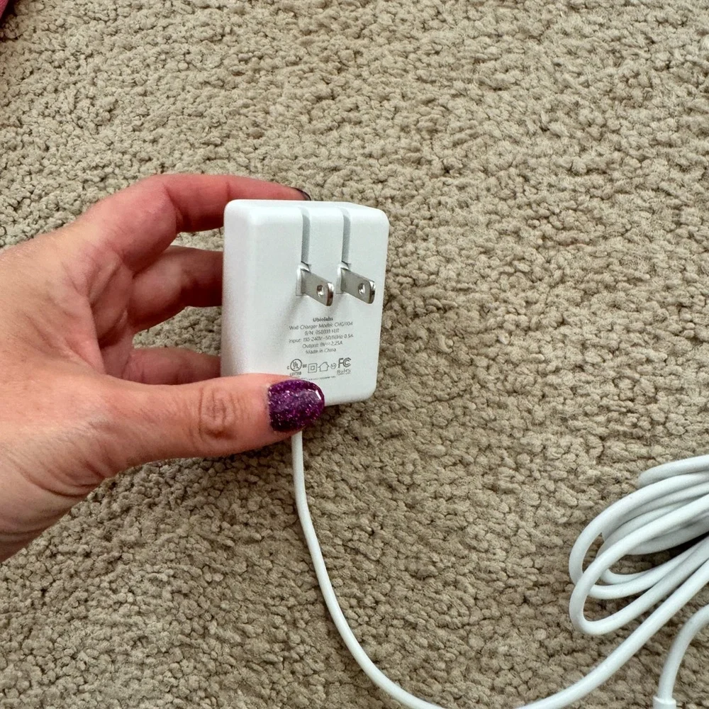 White Wearable Charger